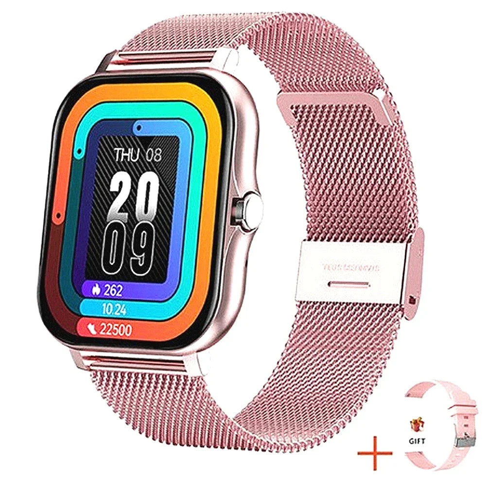 Sports Smart Watch Fitness Clock Health Monitor Waterproof Smartwatch Wireless Call Watches for Xiaomi IOS Men Women