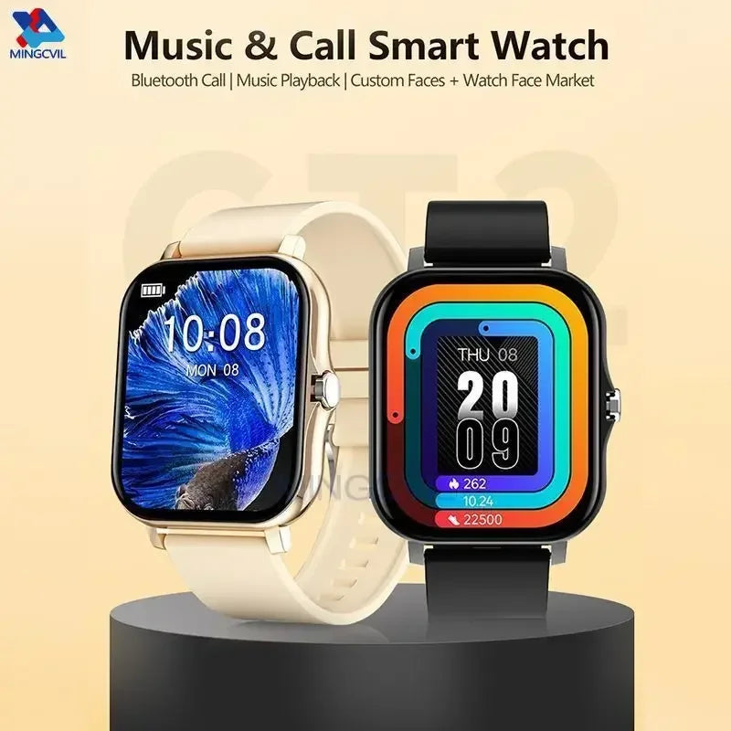 Sports Smart Watch Fitness Clock Health Monitor Waterproof Smartwatch Wireless Call Watches for Xiaomi IOS Men Women