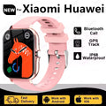 New Smartwatch Men Women 2.02 Amoled BT Call GPS Tracker NFC Sport Waterproof Heart Rate Smart Watch Fitness Tracker Ht30