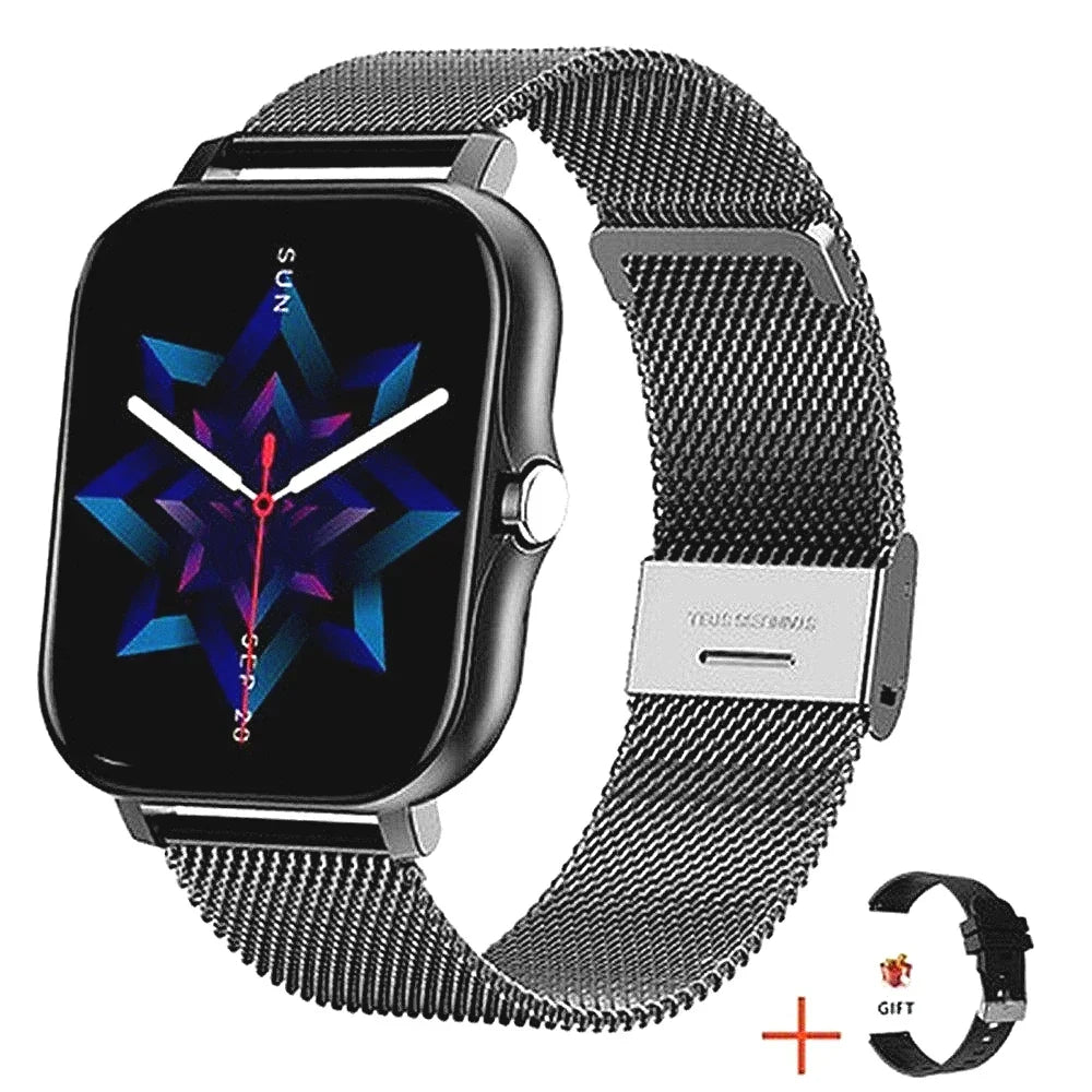 Sports Smart Watch Fitness Clock Health Monitor Waterproof Smartwatch Wireless Call Watches for Xiaomi IOS Men Women