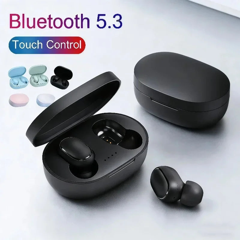 Wireless Bluetooth 5.3 Earphones TWS HiFi Sound Earbuds Gaming Sports Headset Touch Control With Mic
