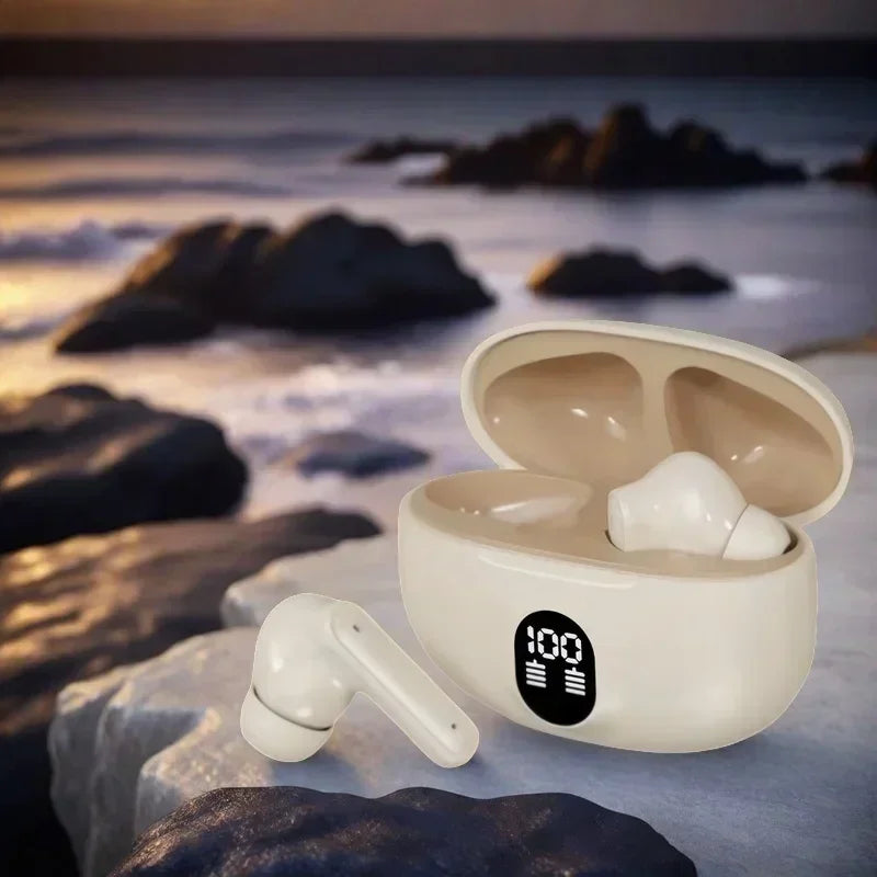TWS Bluetooth Earbuds Bluetooth Earphones Wireless HeadphonesDurable Bluetooth Headsets Feature Reinforced Cables for Longevity