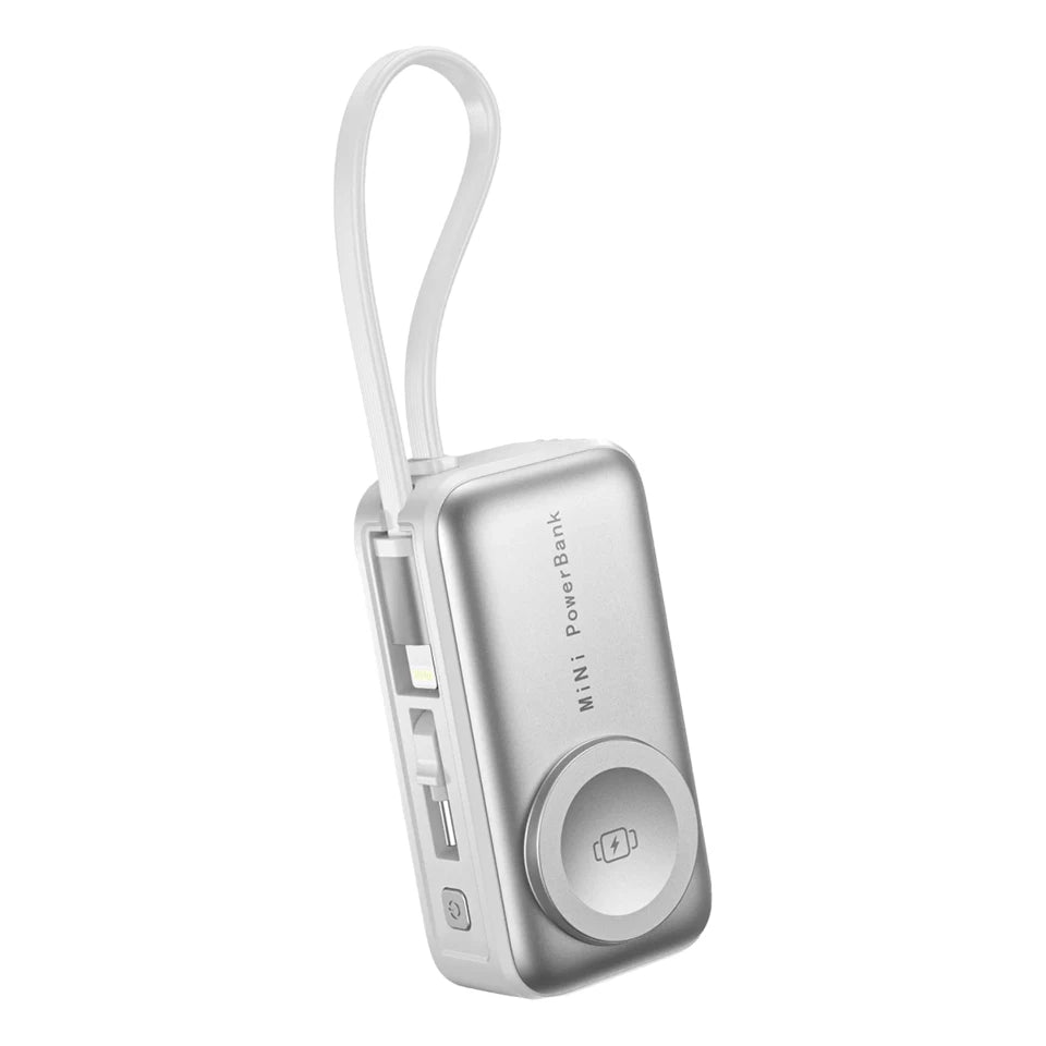Mini Magnetic Power Bank 5000mAh with Bracket Digital Display Portable External Battery for Iphone Xiaomi Watch Earphone Phone