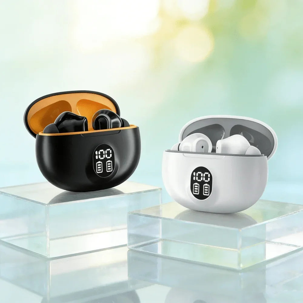 TWS Bluetooth Earbuds Bluetooth Earphones Wireless HeadphonesDurable Bluetooth Headsets Feature Reinforced Cables for Longevity