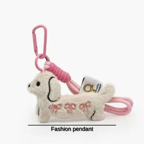 Cute Dachshund Dog Phone Charm DIY Pin Accessories for Bags Clothes Gifts