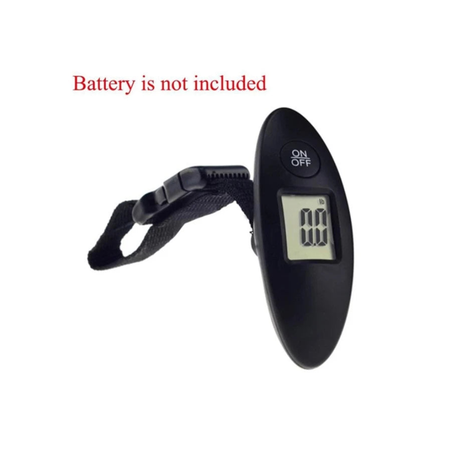 40kg/100g Portable Luggage Scale High Precision Travel Digital Hanging Scales With Webbing Belt LCD Digital Electronic Luggage