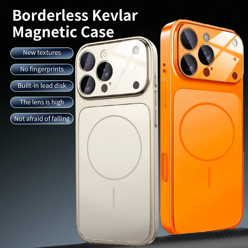 That Makes Your Phone Look Like The 17 Series For Magsafe Magnetic Phone Case For iPhone 17 18 Pro Max 13 14 15 16 Pro Max Cover