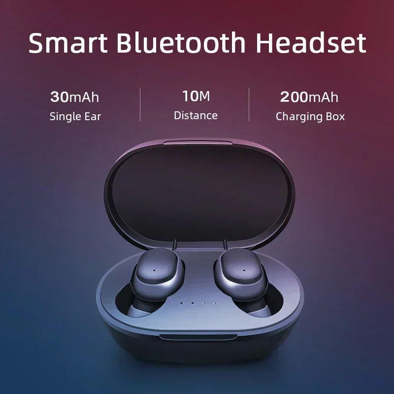 Wireless Bluetooth 5.3 Earphones TWS HiFi Sound Earbuds Gaming Sports Headset Touch Control With Mic