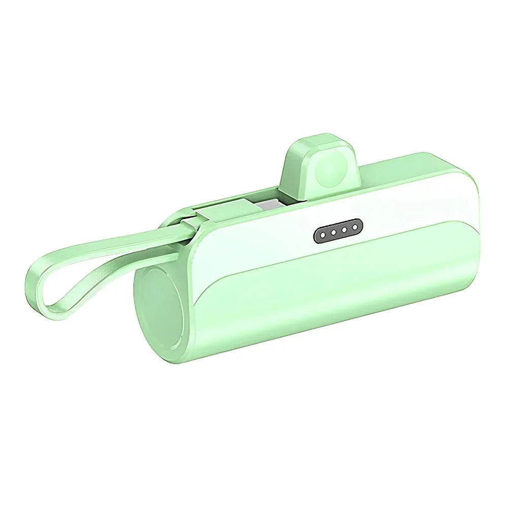Mini Power Bank Portable 20000mAh Power Phone Charger Capsule Dual USB-C Ports For iPhone11 12 13/13pro 14 15 and Xiaom Huawei