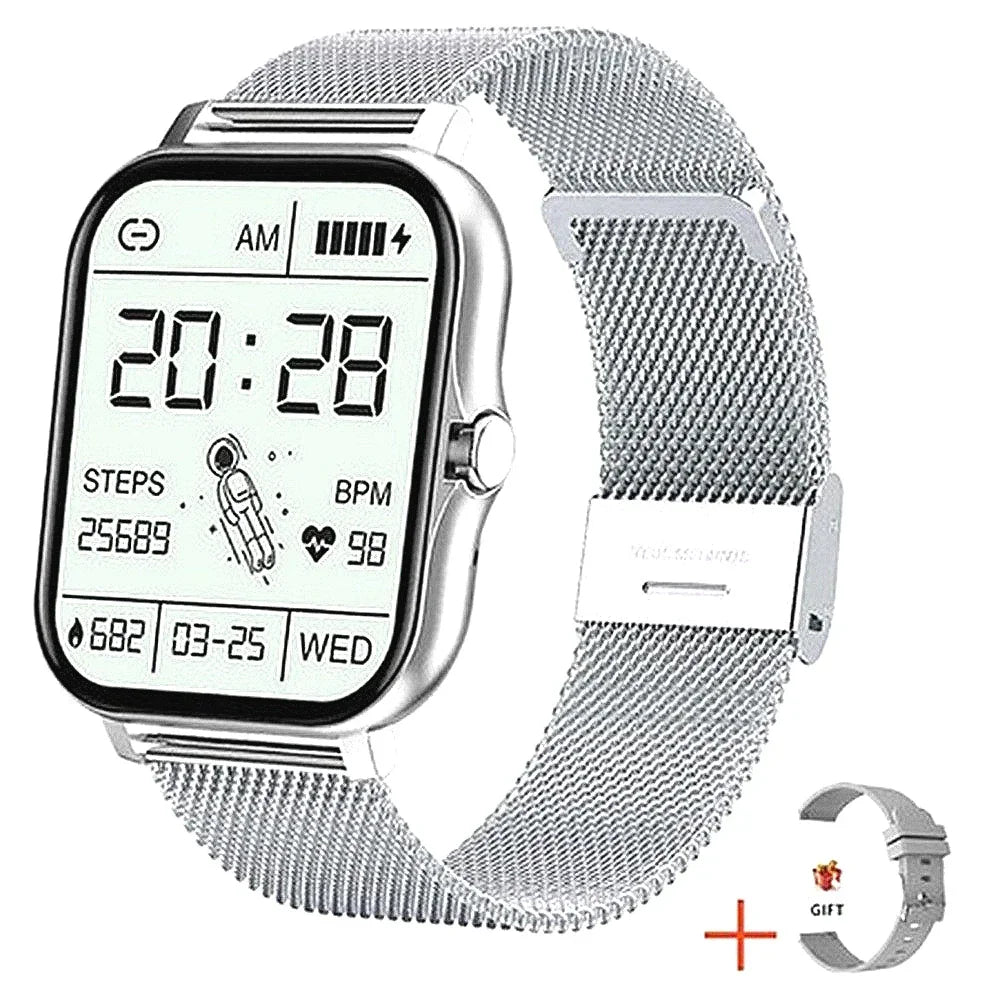 Sports Smart Watch Fitness Clock Health Monitor Waterproof Smartwatch Wireless Call Watches for Xiaomi IOS Men Women
