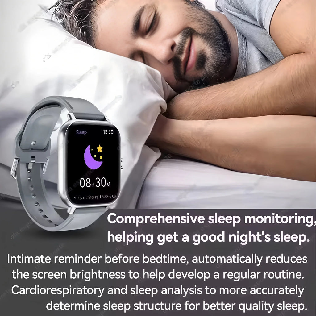 New Smartwatch Men Women 2.02 Amoled BT Call GPS Tracker NFC Sport Waterproof Heart Rate Smart Watch Fitness Tracker Ht30