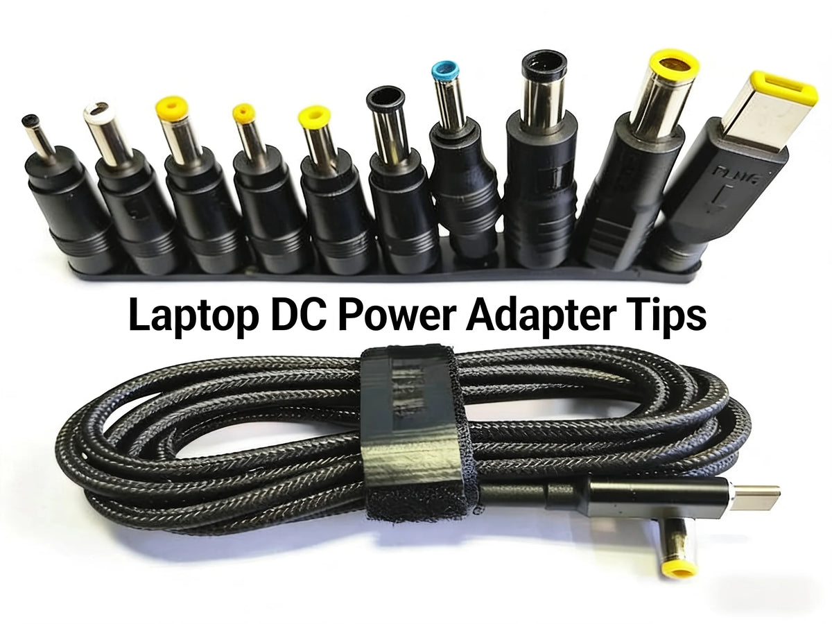 100W Type-C DC Power Adapter, USB-C Fast Charging Cable for Lenovo Asus HP Acer Laptop