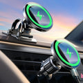 for Magsafe Car Mount Charger Dash,2 in 1 Wireless Charging for Iphone [Strong Magnet&15W] for Iphone